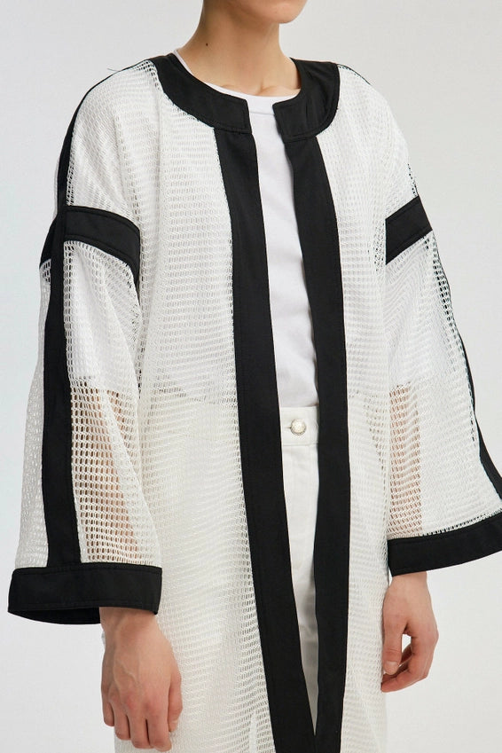 Long Mesh Jacket