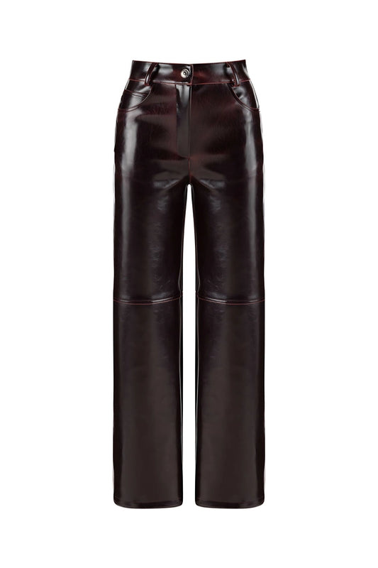 Faux Leather Pants